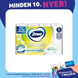 Zewa Deluxe Camomile Comfort 3 rétegű toalettpapír 24 tekercs
