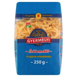 Gyermelyi szélesmetélt 8 tojásos száraztészta