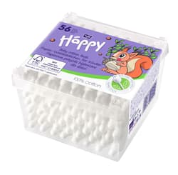 Bella Baby Happy Biztonsági fültisztító pálcika, tégladobozos