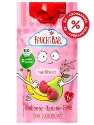 Fruchtbar BIO Hab' Dich Lieb Málna-Banán-Körte 6 hónapos kortól