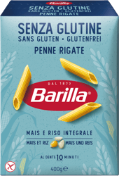 Barilla Penne Rigate gluténmentes apró száraztészta
