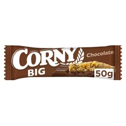 Muesli slices dipped in Corny Big milk chocolate