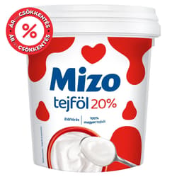 Mizo Vödrös Tejföl 20%
