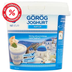 Real Nature Proxy natúr élőflórás görög stílusú joghurt