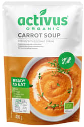 Auga Organic Vegan Carrot Cream Soup with Coconut Milk