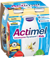 Danone Actimel ActiKids Vanilla (4x100g)