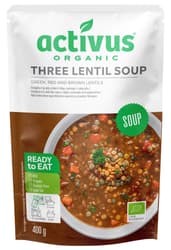 Auga Organic Vegan 3 Kinds of Lentil Cream Soup