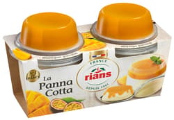 Rians Panna Cotta Mangó és passion fruit 2x120g