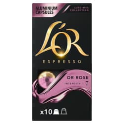 L'OR Sublimes Or Rose - Nespresso compatible coffee capsules
