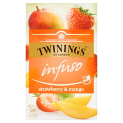 Twinings Mangó és eper ízesítésű herbatea