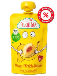 Fruchtbar BIO Mangó-Őszibarack-Banán 6 hónapos kortól