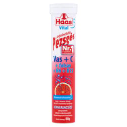Haas Pezsgőtabletta Vas + C
