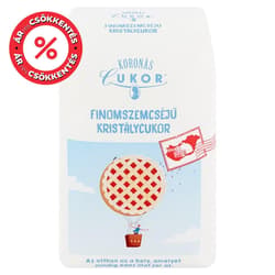 Koronás prémium finomszemcsés kristálycukor