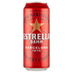 Estrella Damm beer 4,6%
