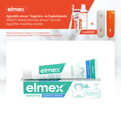 elmex Sensitive Gentle White fogkrém érzékeny fogakra