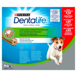 Dentalife Jutalomfalat kistestű kutyák részére - multipack (10 x 49g)