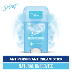 Secret Natural Illatmentes Női Izzadásgátló Krémstift
