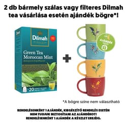 Dilmah Moroccan Mint - Minty green tea in aroma box