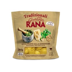 Rana tortelloni filled with pesto