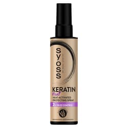 Syoss hővédő hajformázó spray Keratin