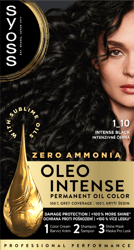 Syoss Color Oleo intenzív olaj hajfesték 1-10 intenzív fekete