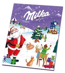 Milka Advent Calendar Santa