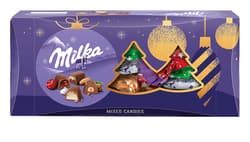Milka Christmas candy selection