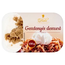 Chestnut Dessert with Cream