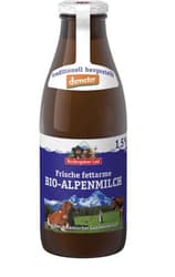 Bio Alpenmilch friss üveges tej 1,5%
