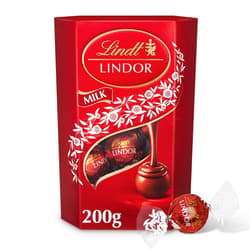 Lindt Lindor tejcsokoládé praliné lágyan olvadó töltelékkel