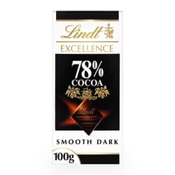 Lindt Excellence extra keserű csokoládé 78%