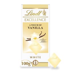Lindt Excellence 'A Touch of Vanilla extra' vaníliás fehér csokoládé