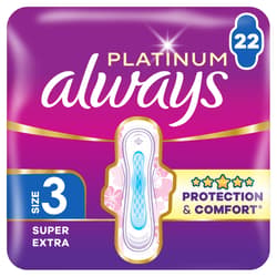 Always Platinum Egészségügyi Betét, 3-as méret