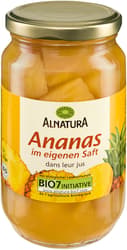 Alnatura BIO Ananászdarabok üvegedényben (350g)