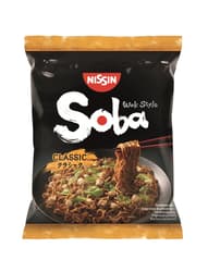 Nissin Soba Klasszikus ízesítésű sült tészta búzalisztből