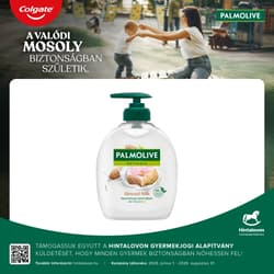 Palmolive liquid soap with almond milk