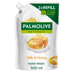 Palmolive Naturals Milk & Honey folyékony szappan utántöltő