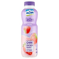 NÖM Fasten epres joghurtital, édesítőszerekkel