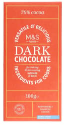 Marks & Spencer Étcsokoládé 70%