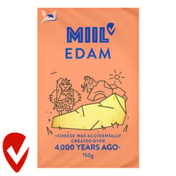 Miil Szeletelt edami zsíros, félkemény sajt