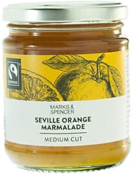 Marks & Spencer Seville orange jam with medium-sized pieces of fruit