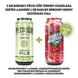 Pécsi Prémium szűretlen pils 4,7%
