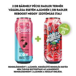 Pécsi Radler meggy 0%