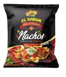 El Sabor Big Nacho - Giant tortilla chips with reduced salt