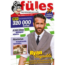 Füles a rejtvénylap