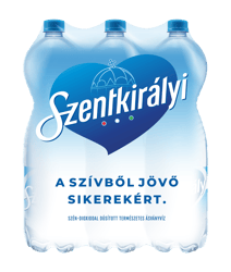 Szentkirályi szén-dioxiddal dúsított természetes ásványvíz multipack (6x1,5l)