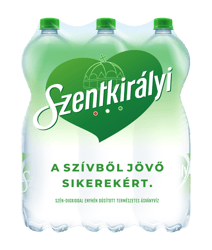 Szentkirályi lightly carbonated natural mineral water multipack (6x1,5l)