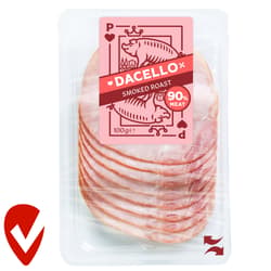 Dacello füstölt-főtt sertéskaraj, szeletelt, 90% hústartalommal