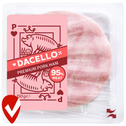 Dacello sertéscomb sonka, szeletelt, 95% hústartalommal