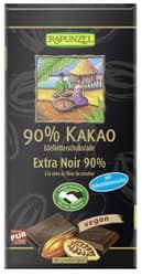 Rapunzel  BIO Keserűcsokoládé 90%-os kókuszvirágcukorral